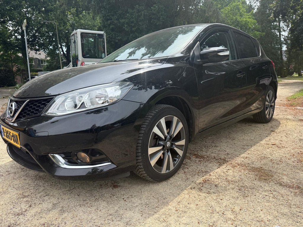 Nissan Pulsar 1.2 DIG-T Black Edition Clima, Auto's, Nissan, Voorwielaandrijving, Gebruikt, Euro 6, 4 cilinders