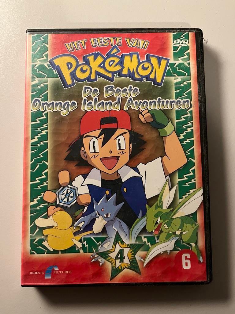 Pokémon: De Beste Orange Island Avonturen DVD, Avontuur, Gebruikt, Alle leeftijden, Ophalen of Verzenden