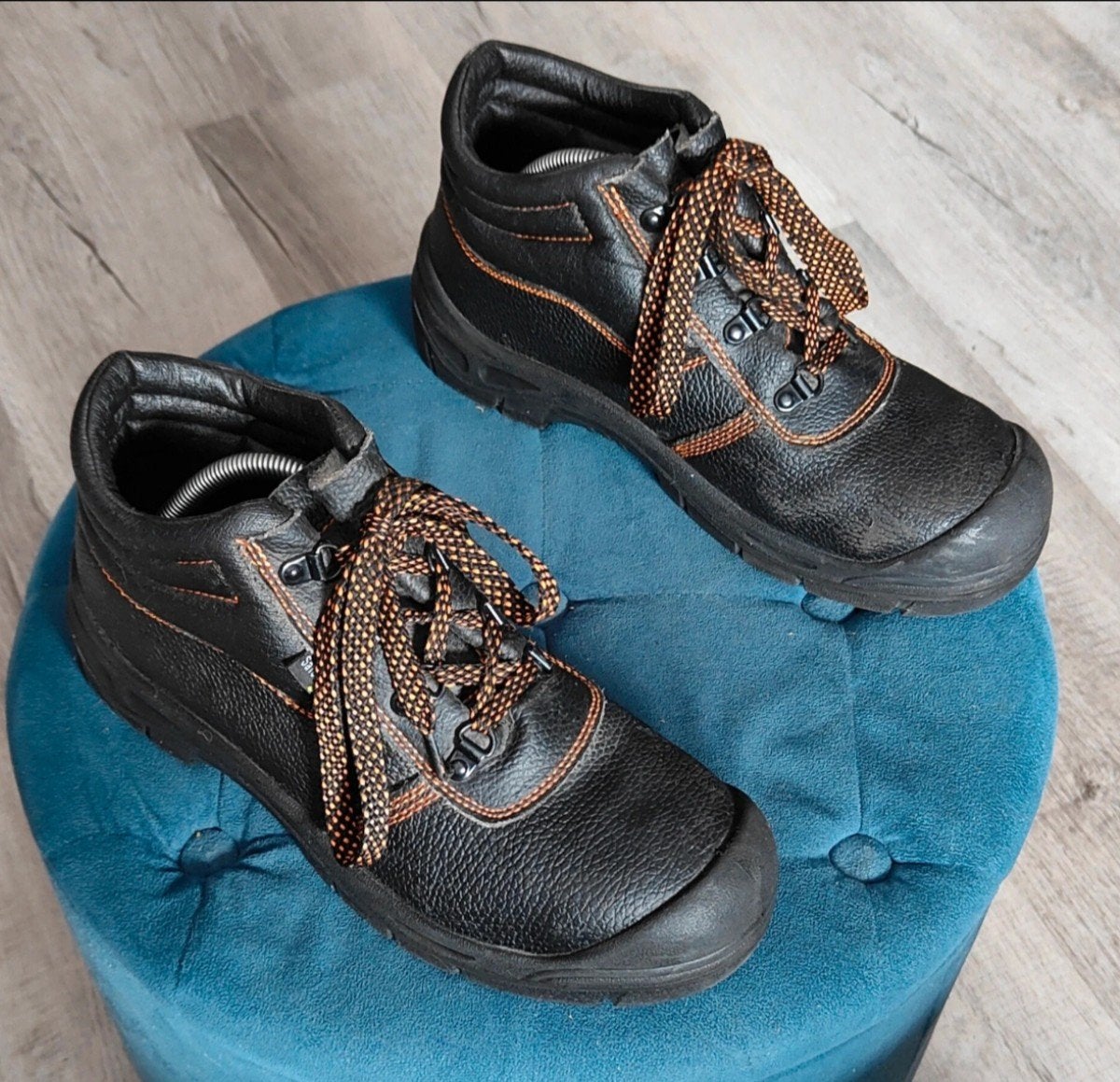 Zwarte werkschoenen S3 Safeworker maat 42, Kleding | Heren, Ophalen of Verzenden, Zo goed als nieuw, Zwart, Werkschoenen