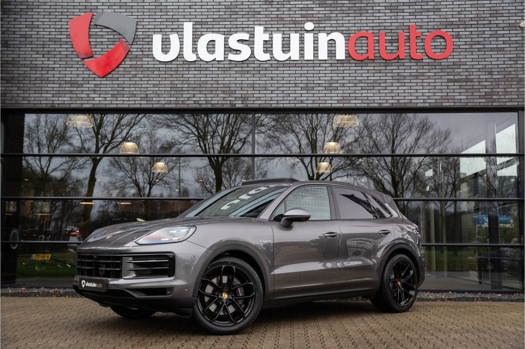 Porsche Cayenne 3.0 E-Hybrid , Panoramadak, Sport Chrono, Lu, Auto's, Porsche, Automaat, Cayenne, Gebruikt, Zwart
