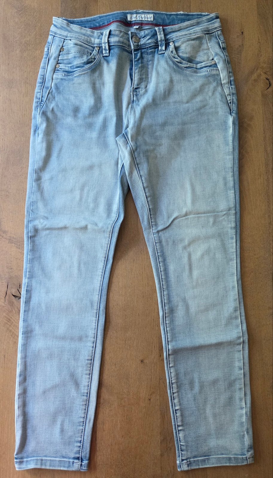 Red Button Jimmy Bleach Jeans - Maat W28/L32, Blauw, Ophalen of Verzenden, W28 - W29 (confectie 36), Gedragen
