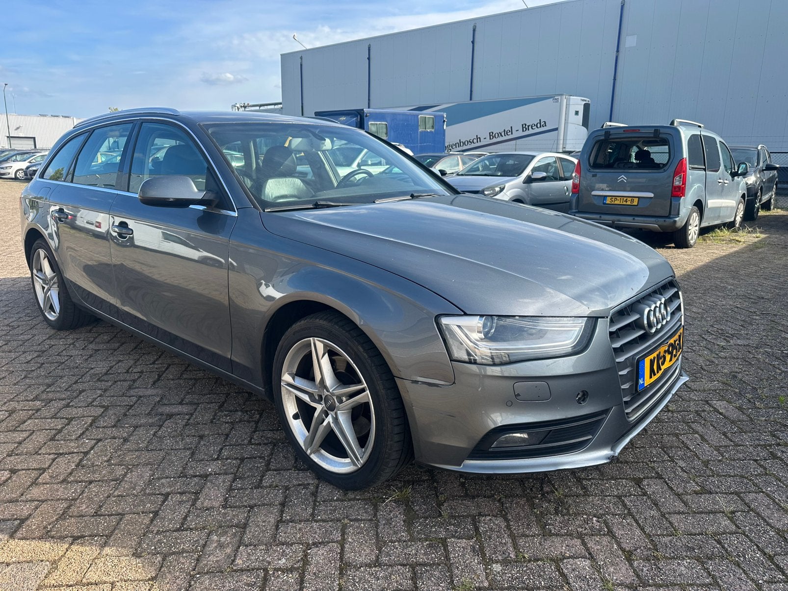 Audi A4 2.0 TDI 130KW Avant Multitron 2013 Grijs, 4 cilinders, A4, Diesel, 168 €/maand
