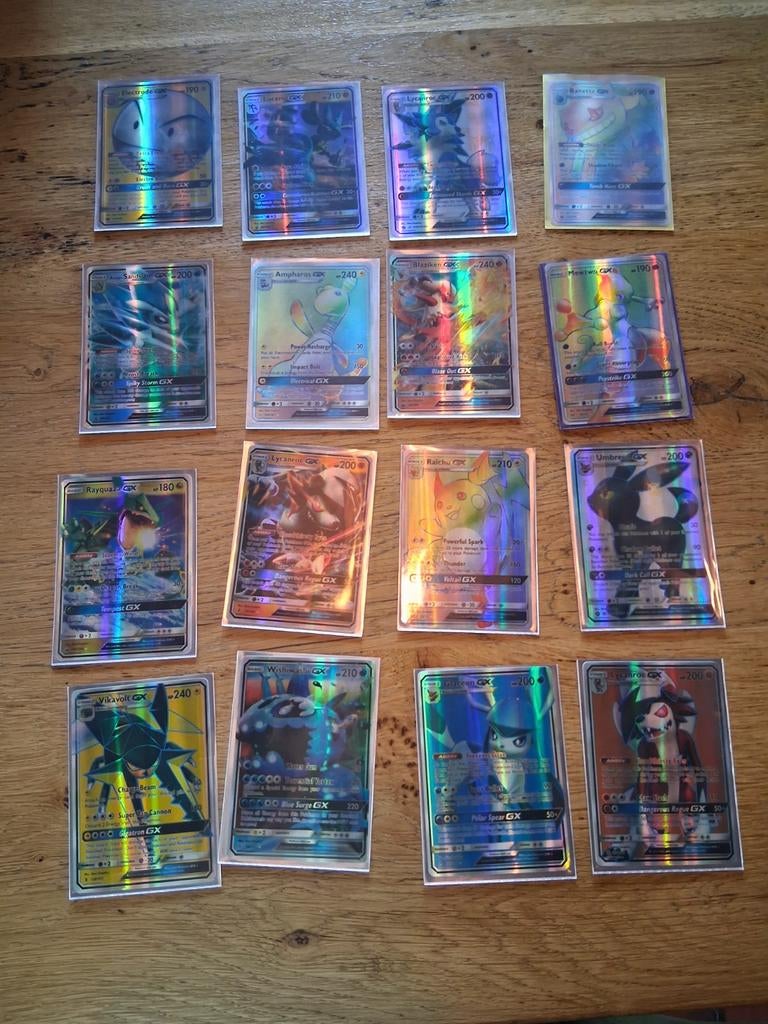 Nep maar coole kaarten gx shiny en rainbows, Ophalen of Verzenden