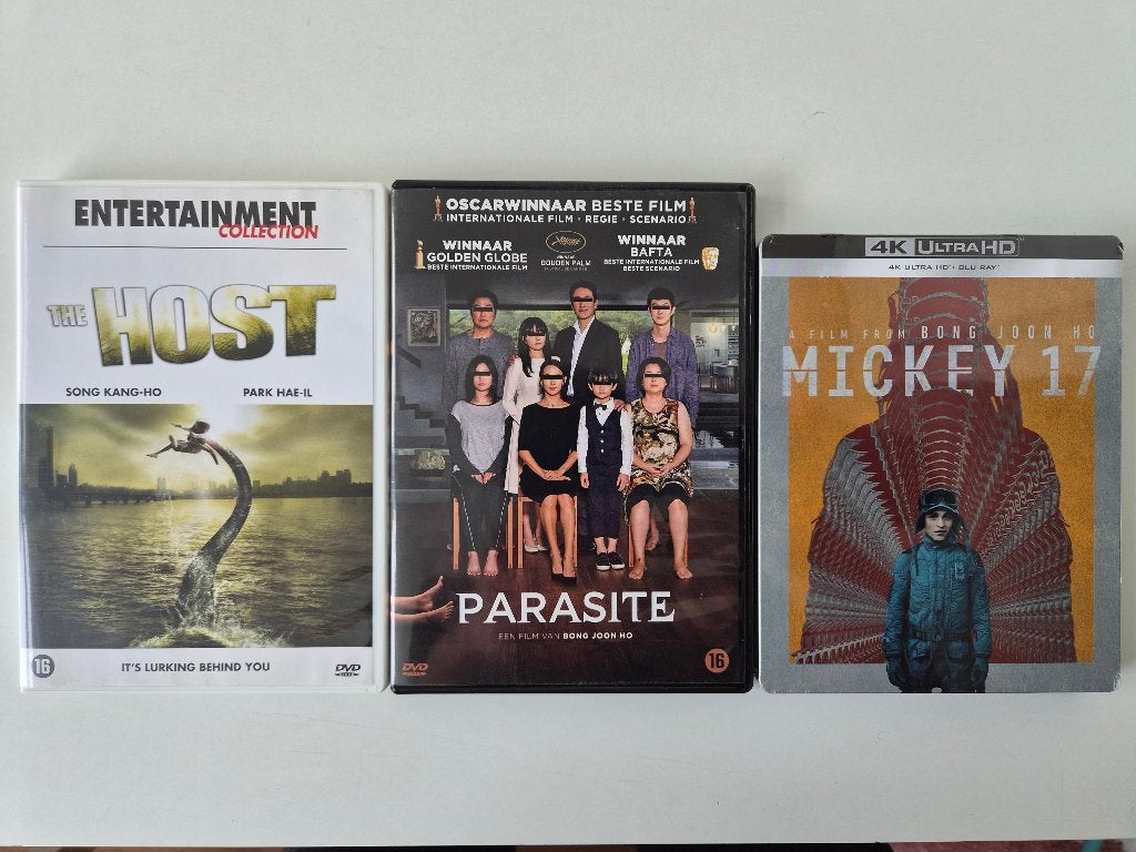 3x Bong Joon Ho, Alle leeftijden, Ophalen of Verzenden, Zo goed als nieuw, Overige gebieden
