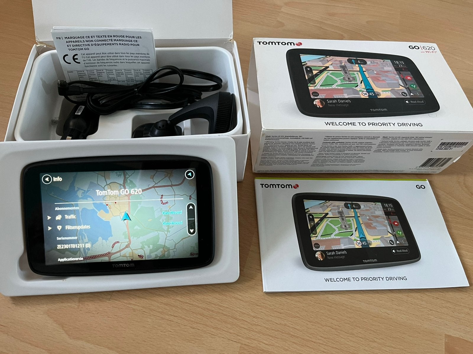 Tomtom go 620 wifi, Ophalen of Verzenden, Zo goed als nieuw
