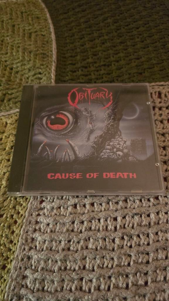 Obituary - Cause of Death CD (Death Metal), Verzenden, Zo goed als nieuw