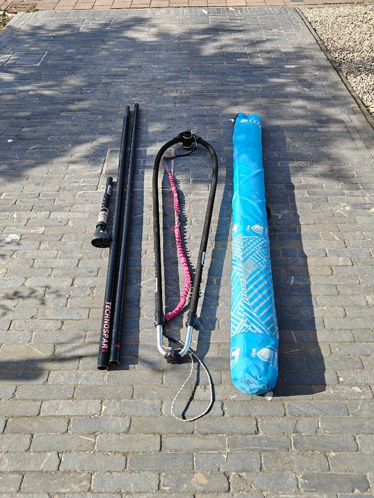 Kinder/beginner/sup zeilset RRD 3.5m² zo goed als nieuw, Watersport en Boten, Windsurfen, Ophalen, 3.5 tot 5 m², RRD, Zo goed als nieuw