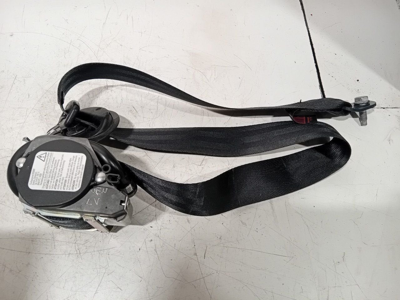 Veiligheidsgordel links voor Peugeot 308, Auto-onderdelen, Interieur en Bekleding, Onderdelen@venauto.nl, Van der Ven Autorecycling B.V.
