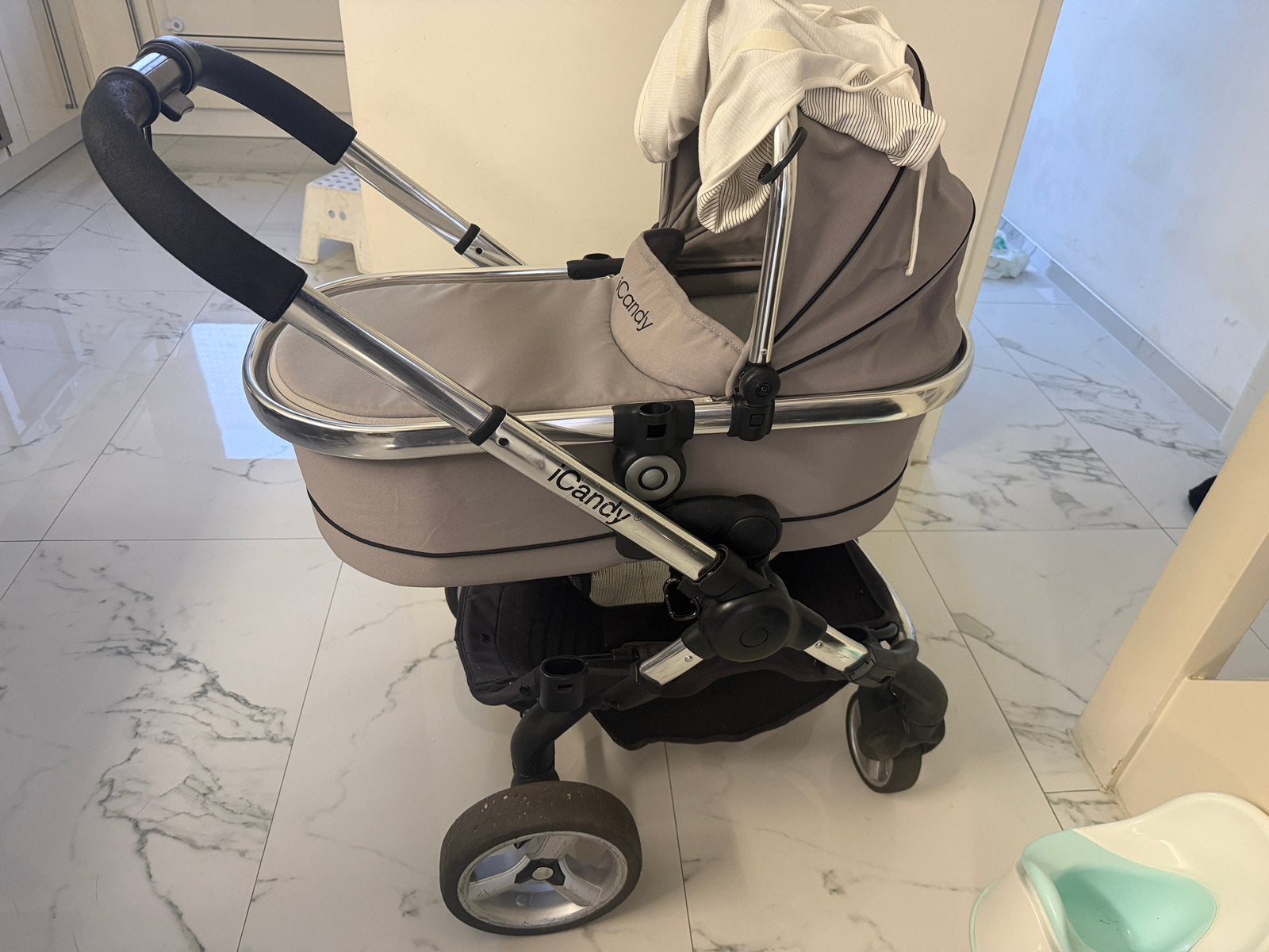 iCandy Peach 2 Duowagen - Perfect voor één of tweeling, Gebruikt, Duowagen, Ophalen of Verzenden, Kinderwagen
