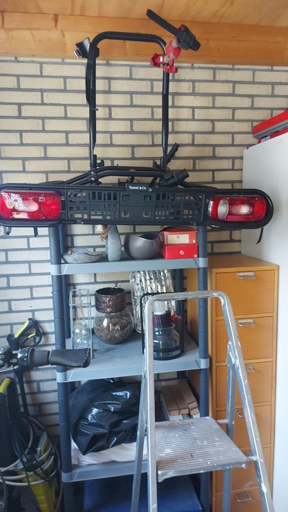 Travel fietsendrager voor 2 fiesten, Ophalen of Verzenden, Zo goed als nieuw, Trekhaakdrager