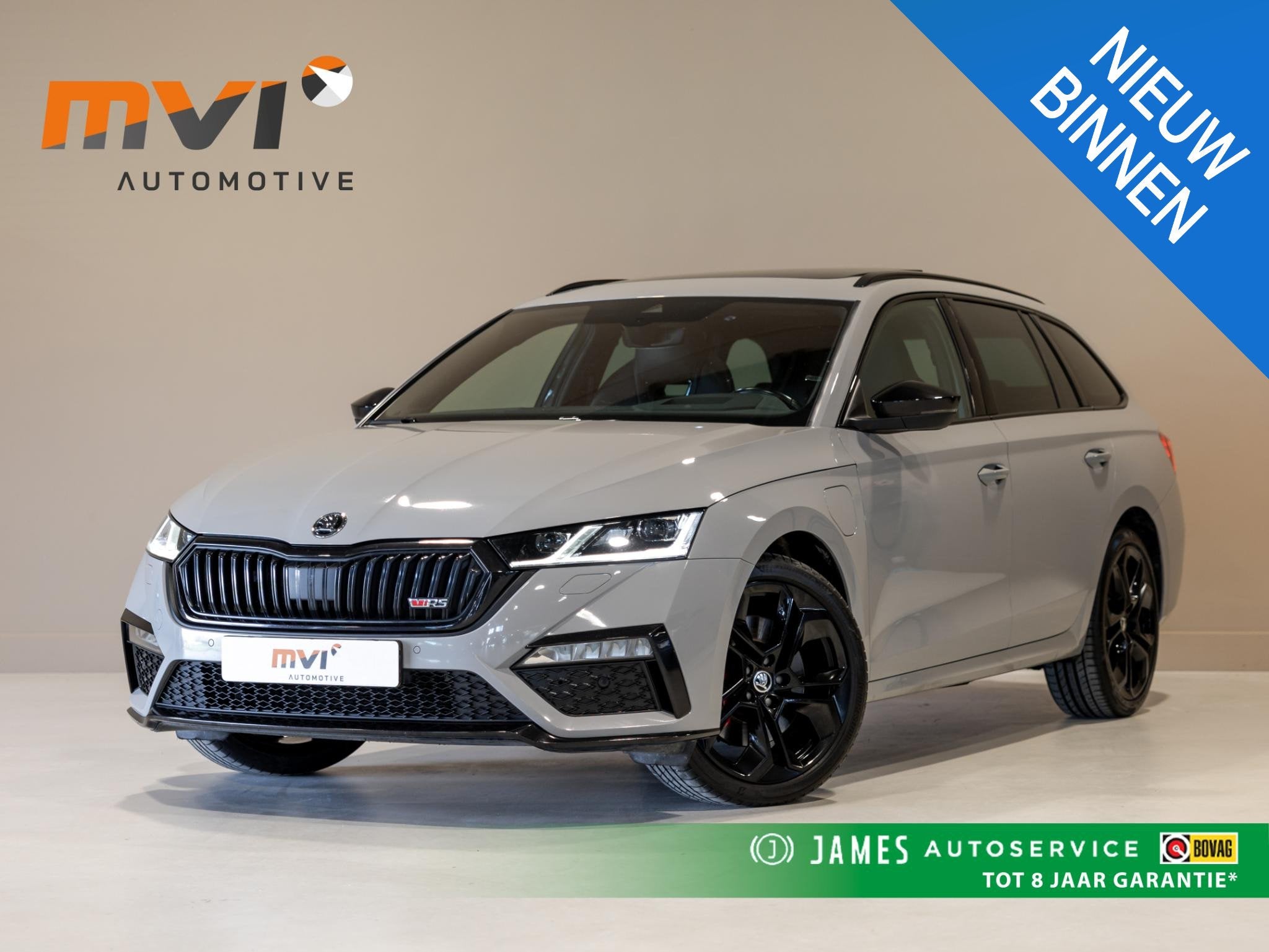 Skoda Octavia Combi 1.4 TSI RS iV PHEV Business SOH 96% / 24, Auto's, Dealer onderhouden, Gebruikt, 4 cilinders, Met garantie (alle)