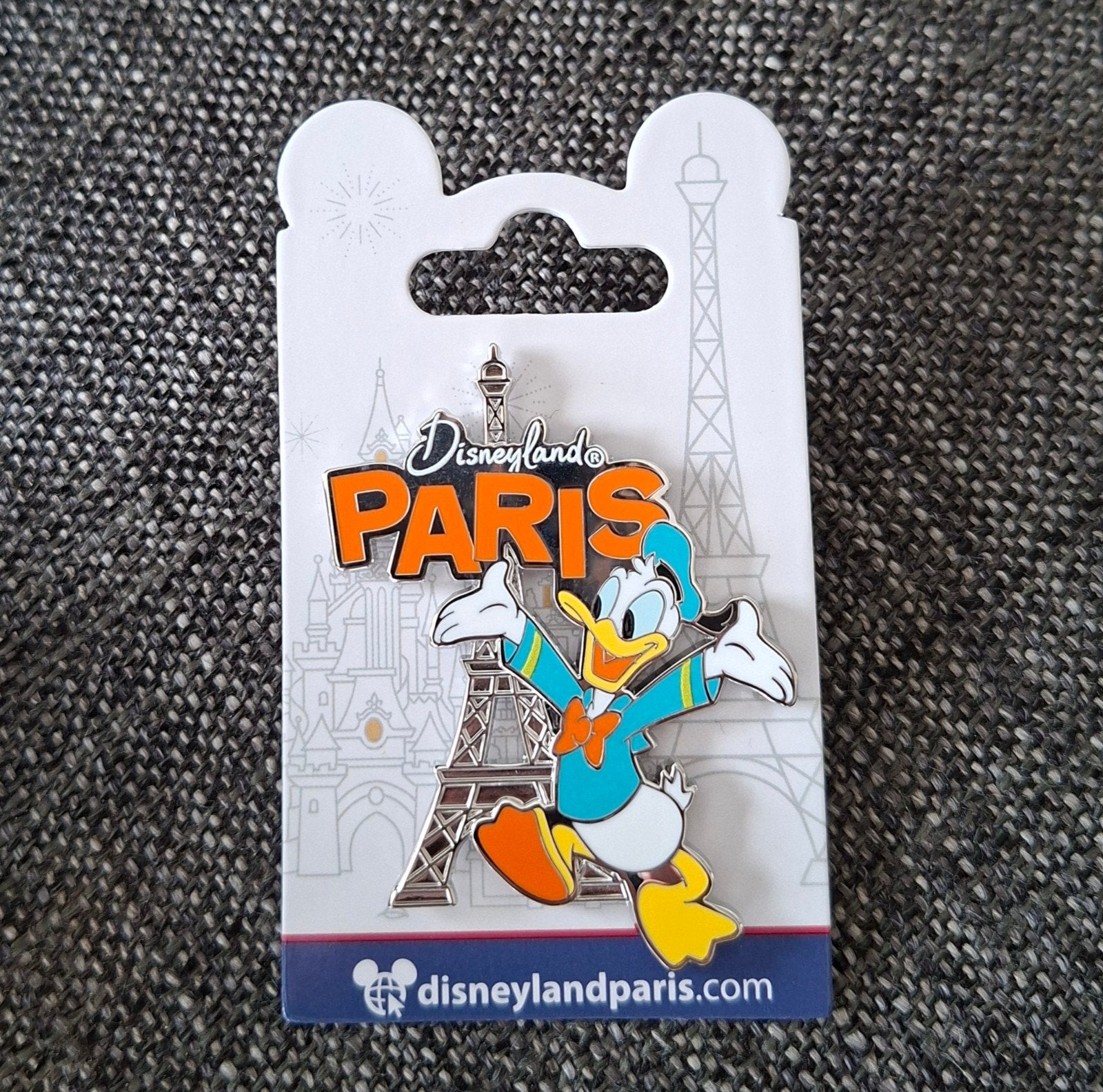 Donald Duck Eiffeltoren pin - Disneyland Parijs (nieuw), Ophalen of Verzenden, Nieuw
