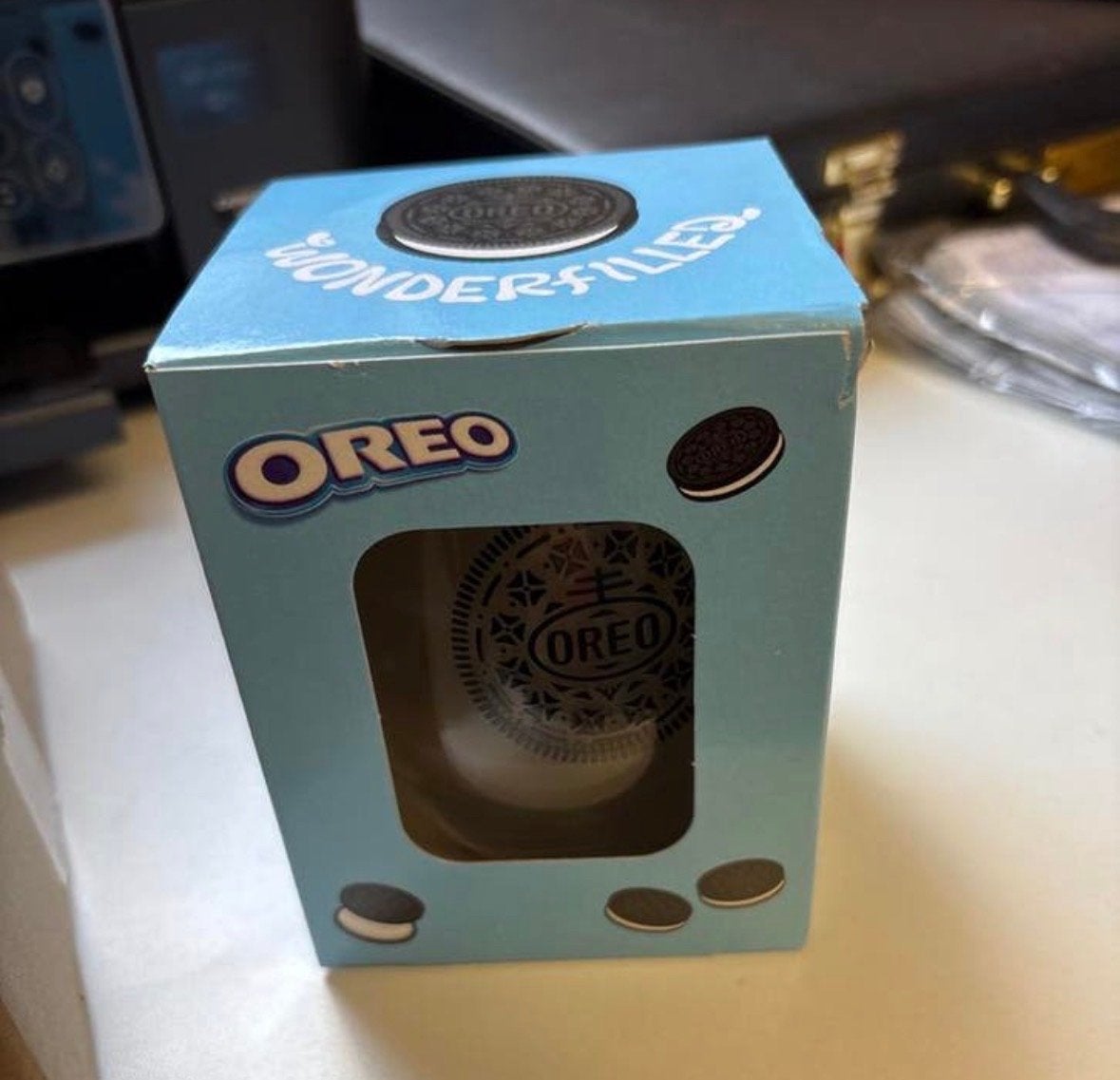 12x Oreo Wonderfilled Glas - Nieuw in doos, Ophalen of Verzenden, Nieuw, Glas