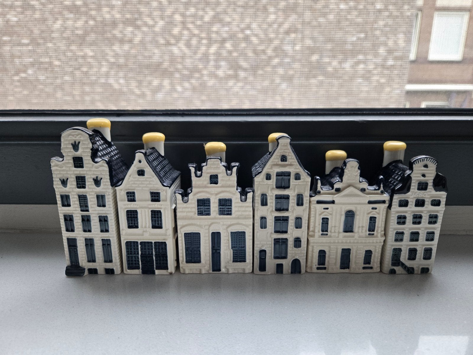 KLM Bols huisjes nummers 7, 14, 56, 65, 75, 86, Verzamelen, KLM Huisjes, Ophalen of Verzenden, Gebruikt, 61 t/m 80, Gevuld