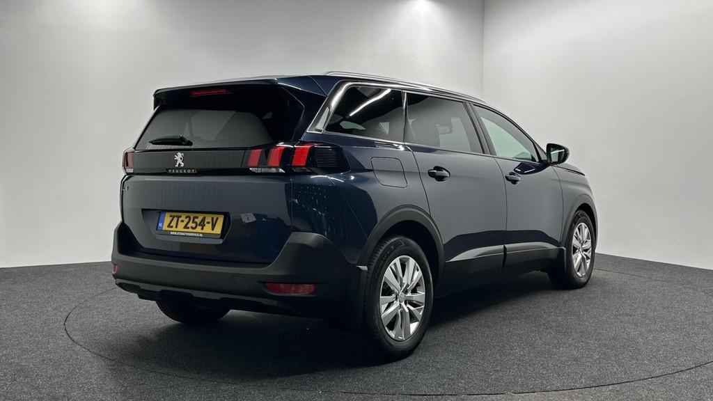 Peugeot 5008 1.2 PureTech Active Pack Business 7P LEER CAMER, Gebruikt, 1199 cc, Met garantie (alle), Blauw