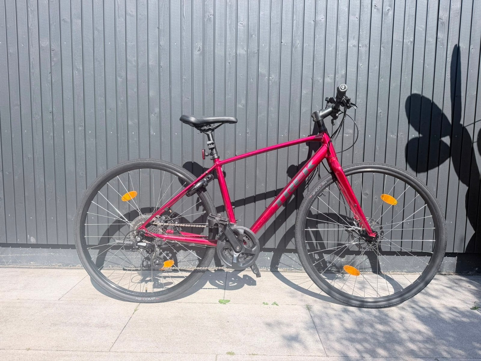Trek hybride fiets, Versnellingen, Minder dan 49 cm, Zo goed als nieuw, Schijfrem