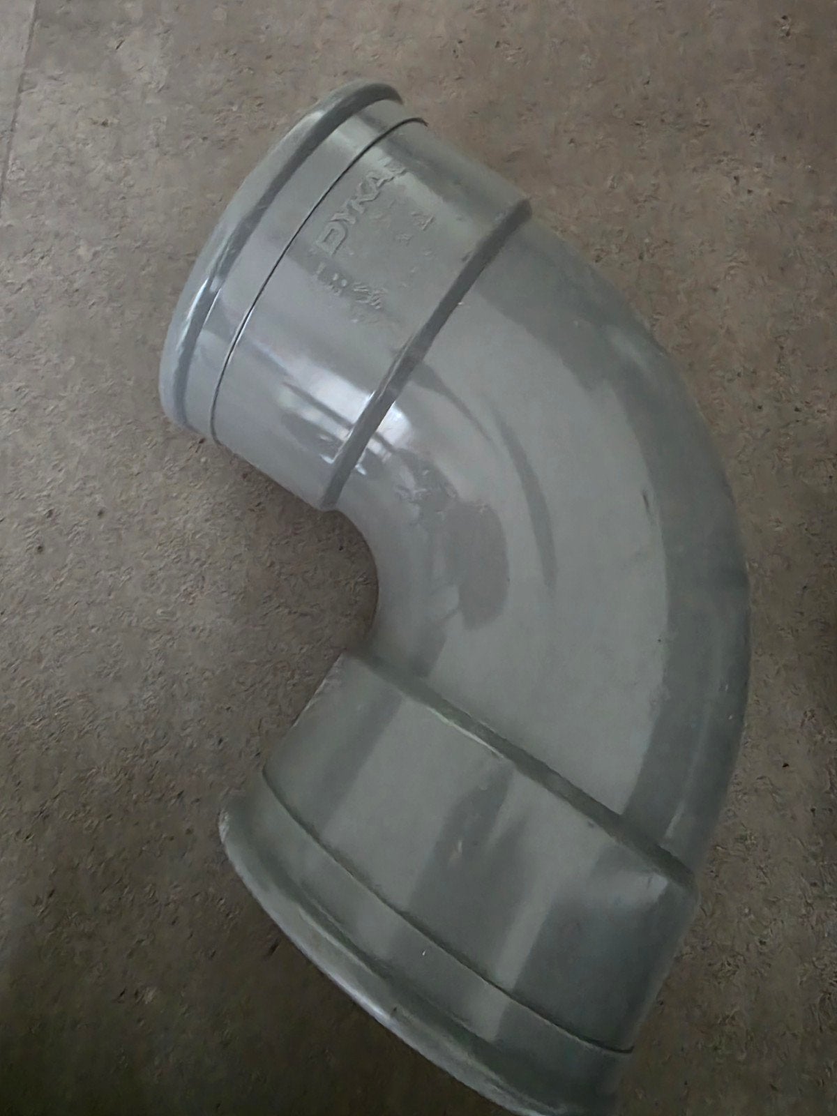 DYKA PVC Bocht 125 mm 87,5 SN8 / SDR34  Grijs Nieuw, Doe-het-zelf en Verbouw, Buizen en Afvoer, Nieuw, Bochten, Pvc, Minder dan 2 meter