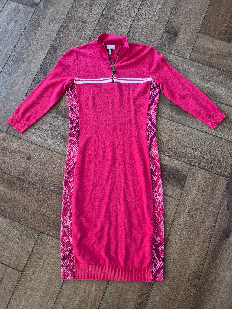 Heel erg leuk roze jurkje van Sportalm, maat 36, Zo goed als nieuw, Knielengte, Roze, Maat 36 (S)