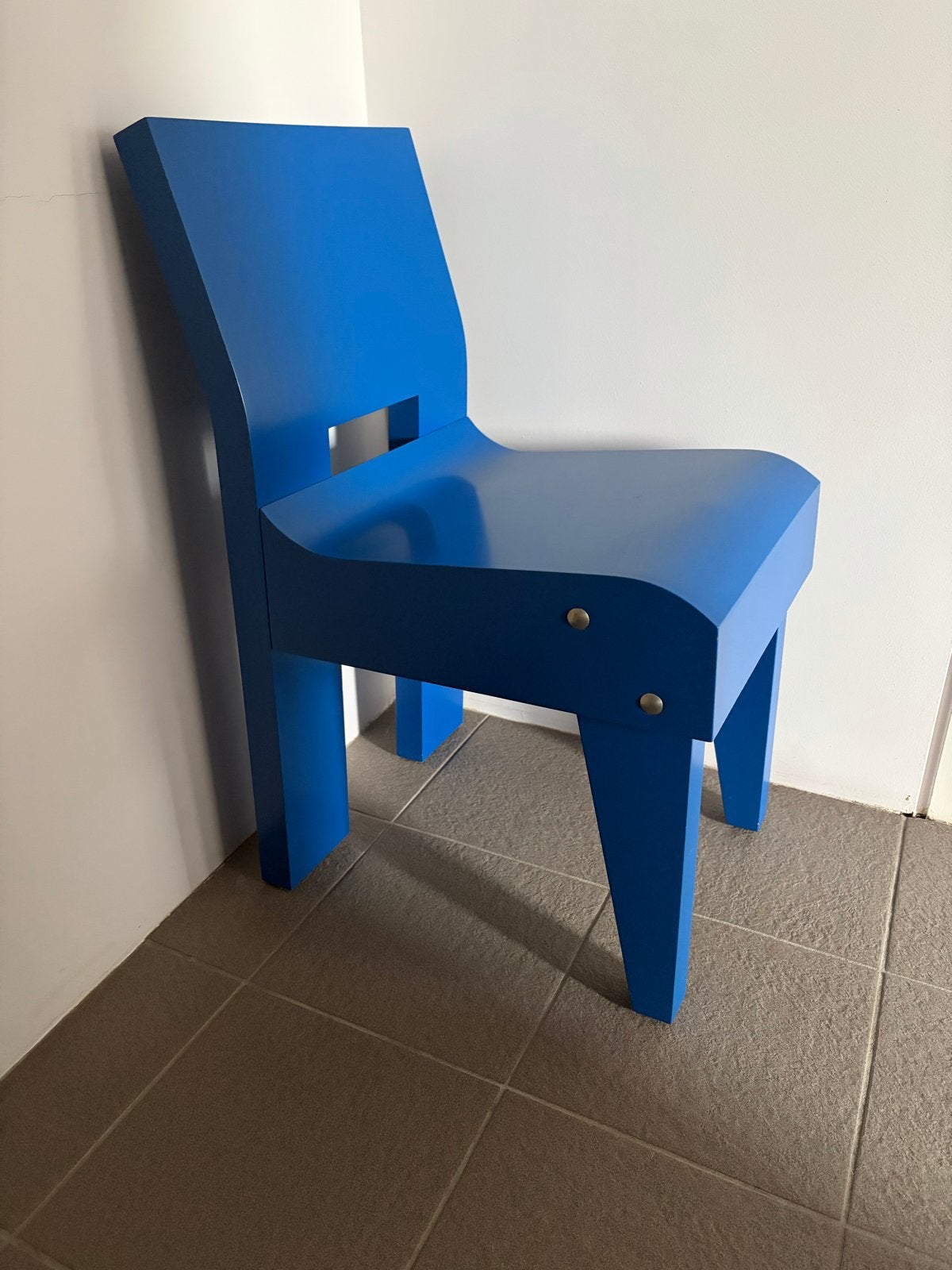 SE20 stoel van Martin Visser voor 't Spectrum., Huis en Inrichting, Ophalen, Blauw, Zo goed als nieuw, Eén