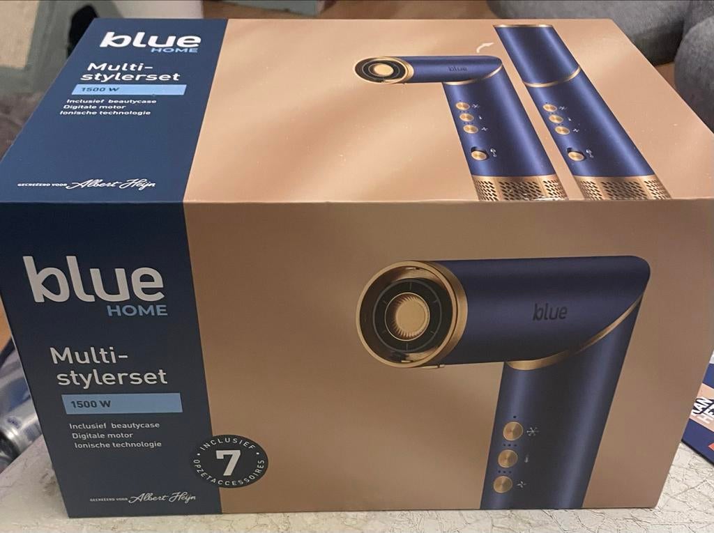 Blue Home Multi-stylerset VASTE PRIJS 40,-, Witgoed en Apparatuur, Persoonlijke-verzorgingsapparatuur, Ophalen, Nieuw, Haarverzorging