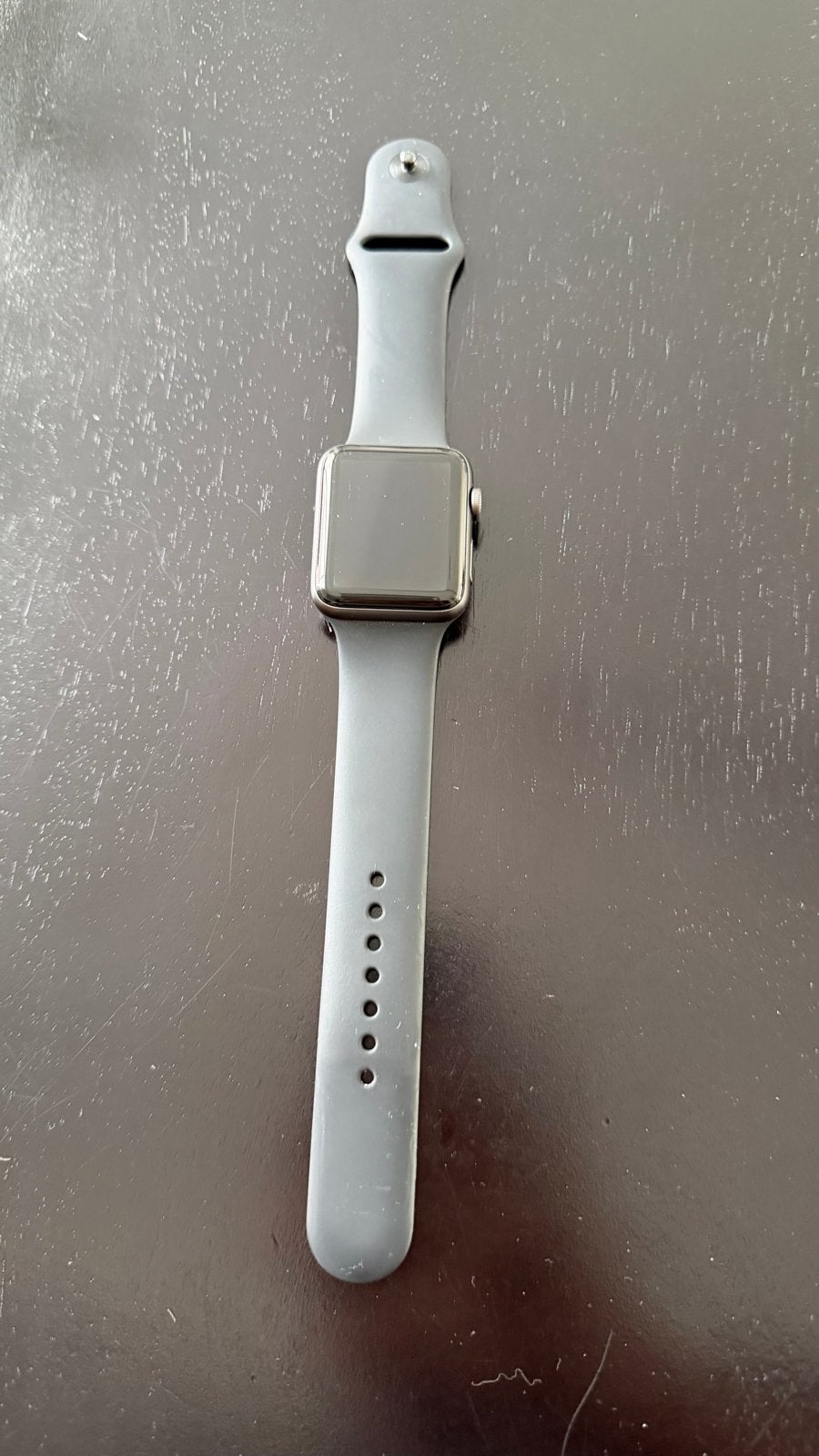 Apple Watch Series 3 42mm GPS Space Gray, Sieraden, Tassen en Uiterlijk, Smartwatches, Gebruikt, IOS, Ophalen of Verzenden, Waterdicht