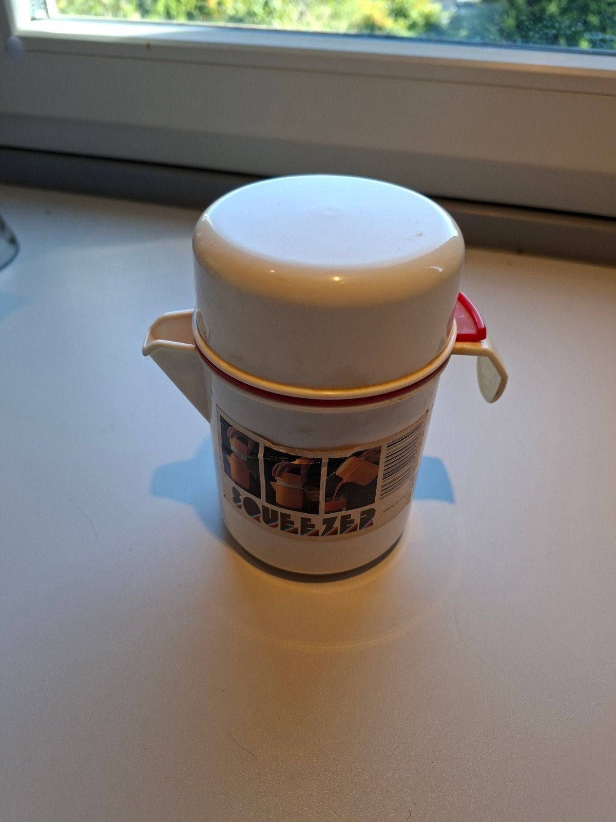 Vintage citruspers - Squeezer, Huis en Inrichting, Keuken | Keukenbenodigdheden, Kunststof, Ophalen of Verzenden, Wit, Overige merken