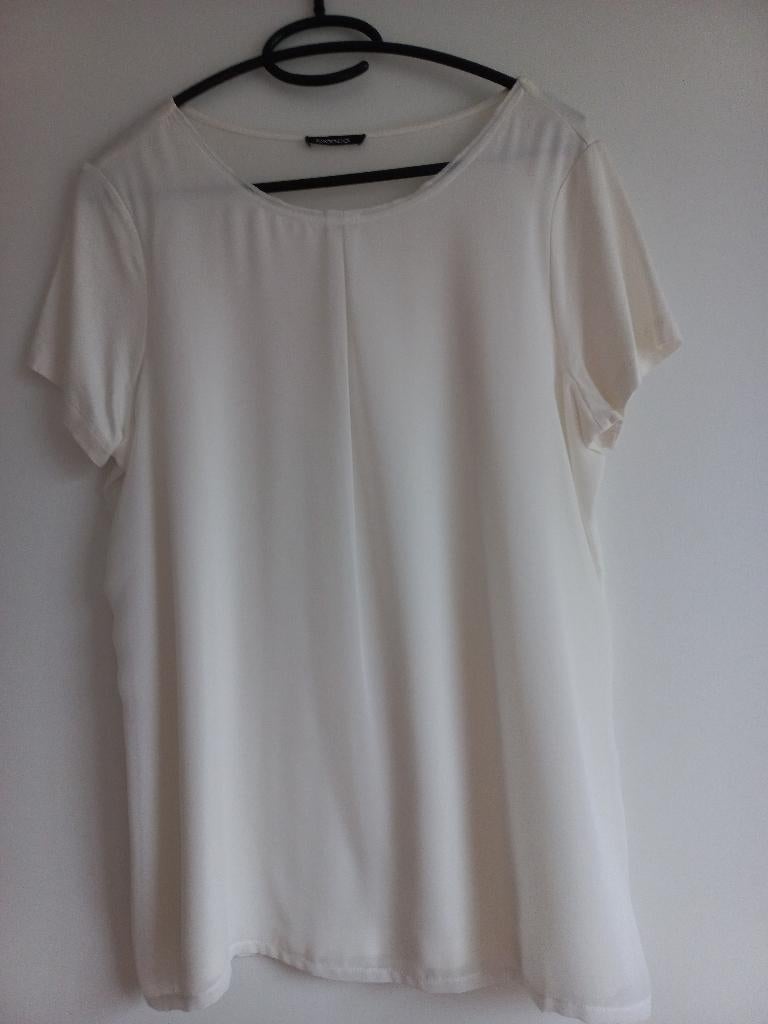 Elegante witte blouse merk Bianca, Maat 38/40 (M), Bianca, Wit, Ophalen of Verzenden