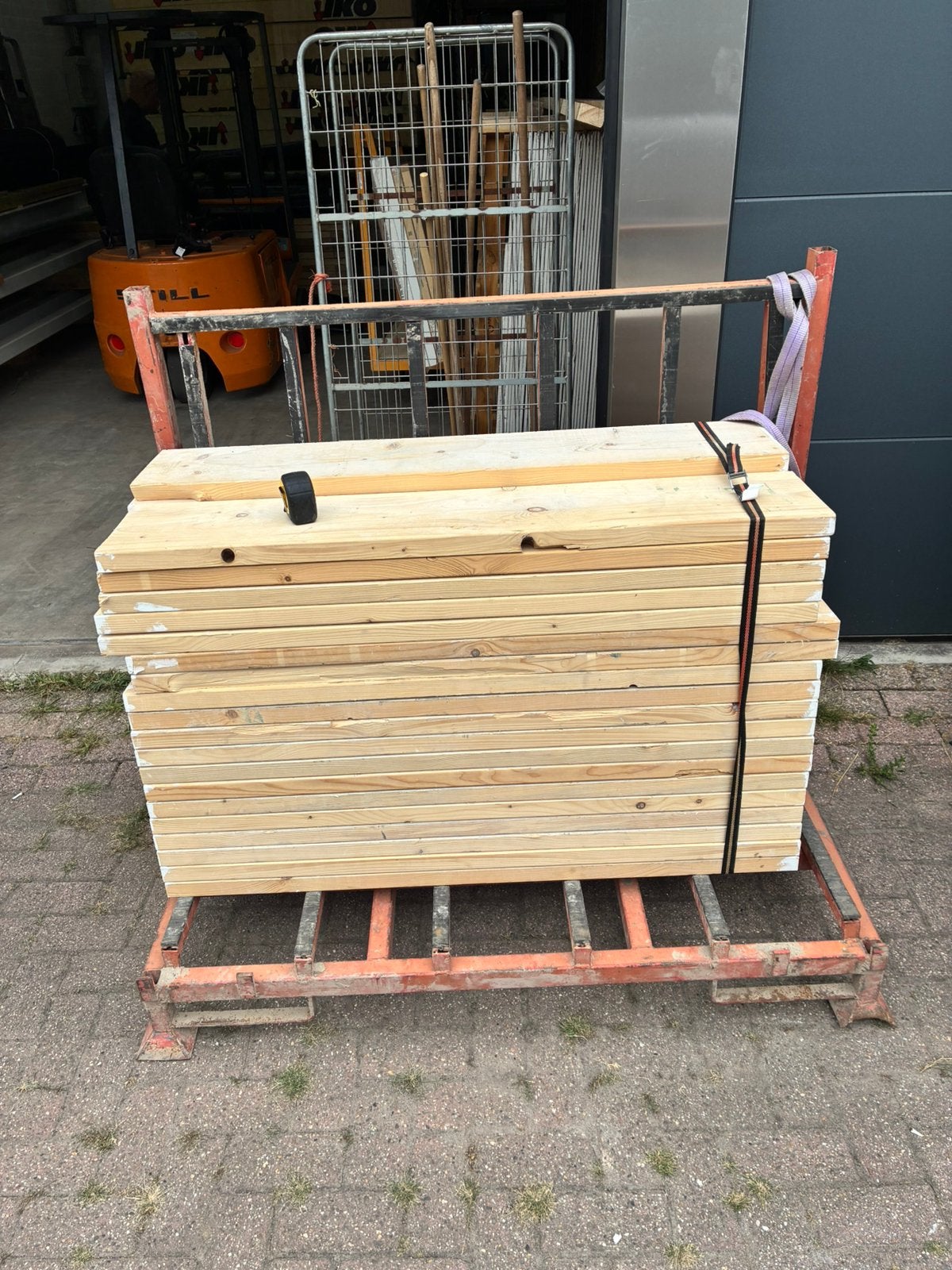 SLS balken / traptredens 122x24, Ophalen, Nieuw, 50 mm of meer, Balk