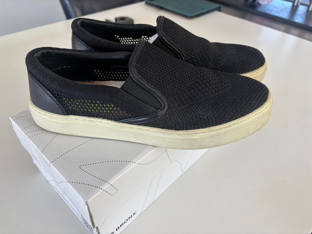 Hele mooie zwarte bronx bootschoenen maat 41, Ophalen of Verzenden, Zo goed als nieuw, Zwart