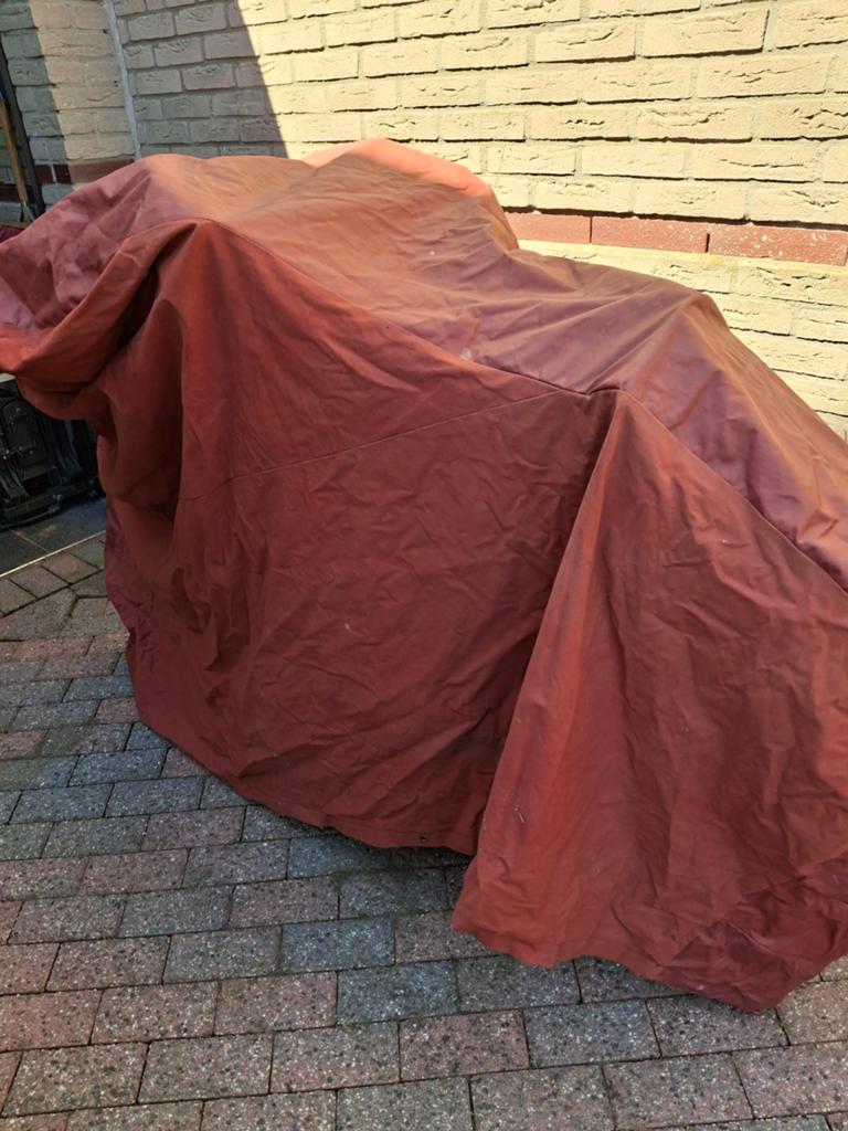 Moterhoes regenhoes voor  scooter/motor, Ophalen, Gebruikt