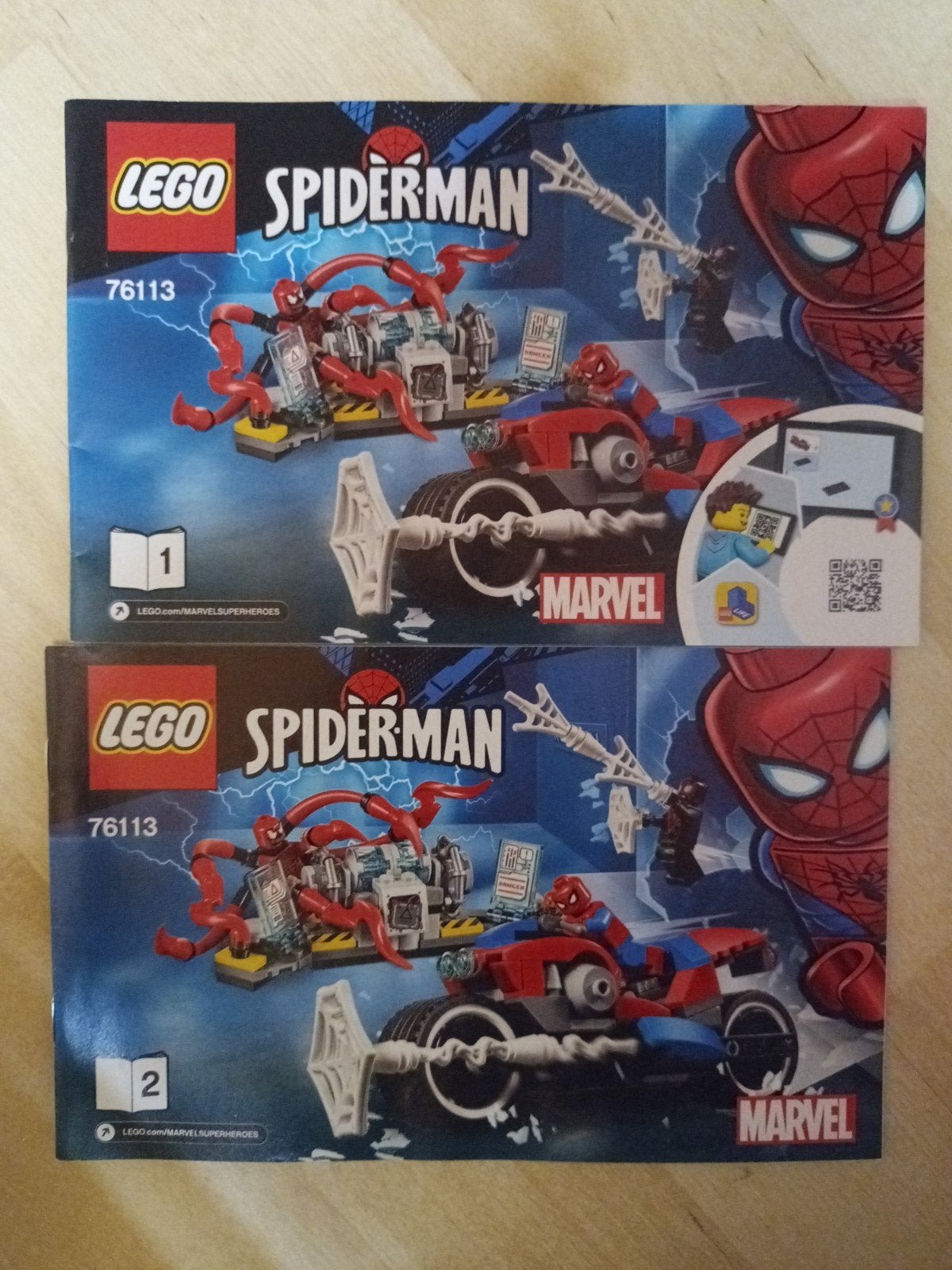 Lego Spiderman76113, Kinderen en Baby's, Ophalen of Verzenden, Zo goed als nieuw