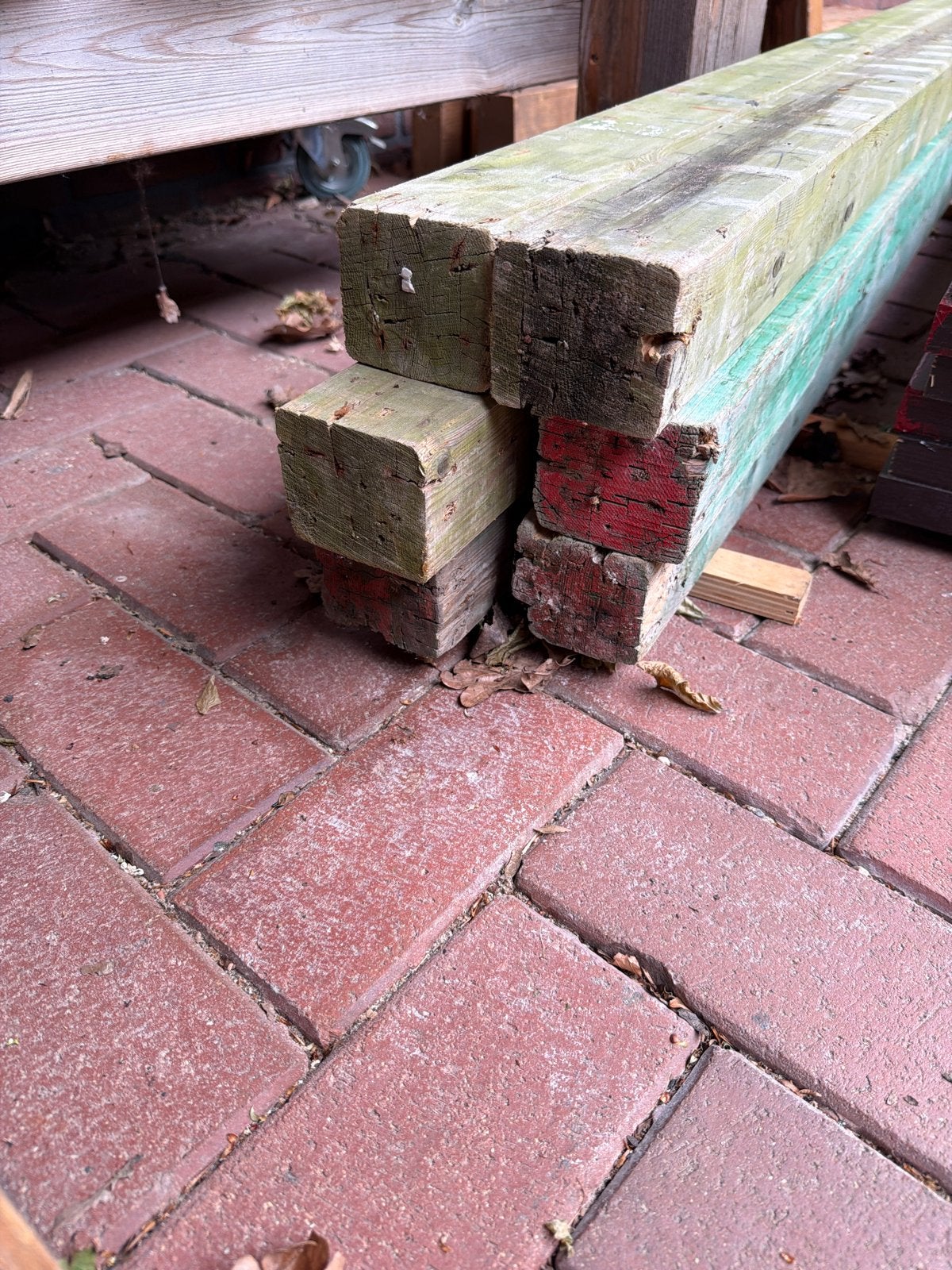 Metselprofielen 6 stuks, ca. 2.95m lang, Doe-het-zelf en Verbouw, Hout en Planken, Gebruikt, Overige typen, 250 tot 300 cm, 50 mm of meer