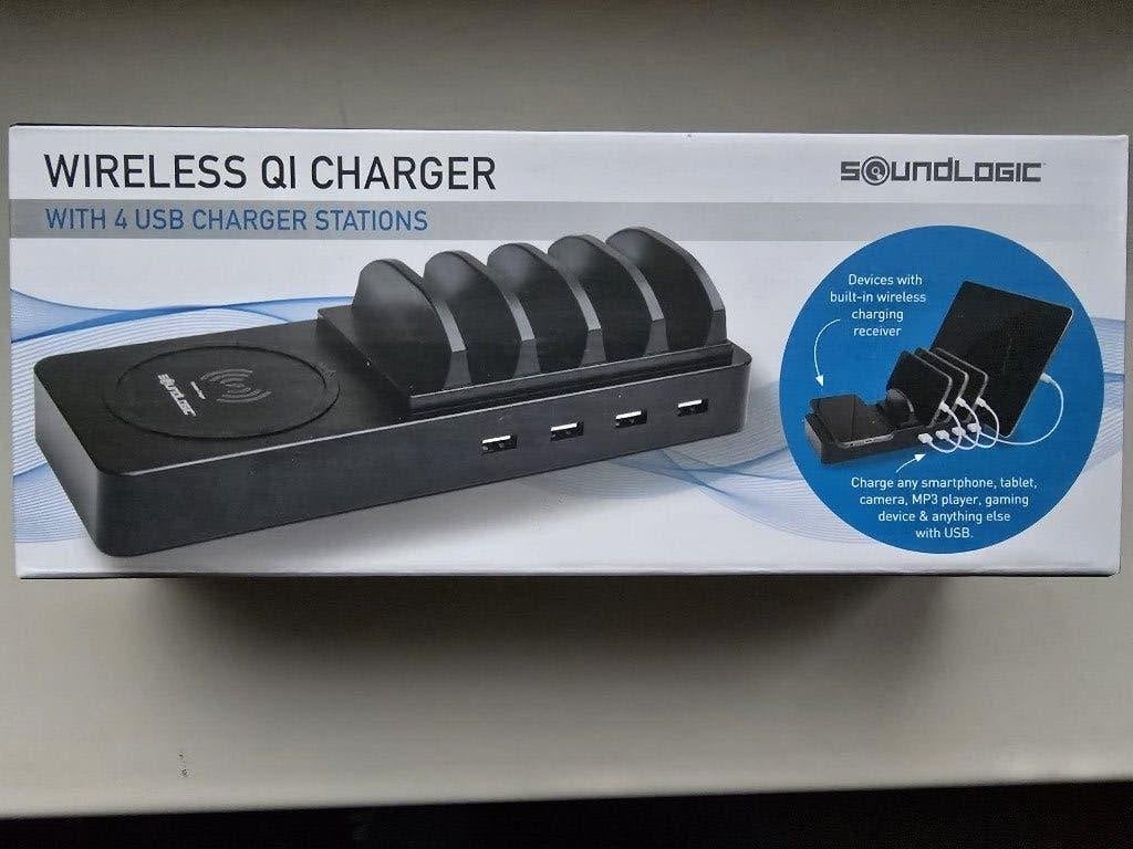 soundlogic wireless qi charger VAKANTIETIP, Ophalen of Verzenden, Nieuw, Overige merken