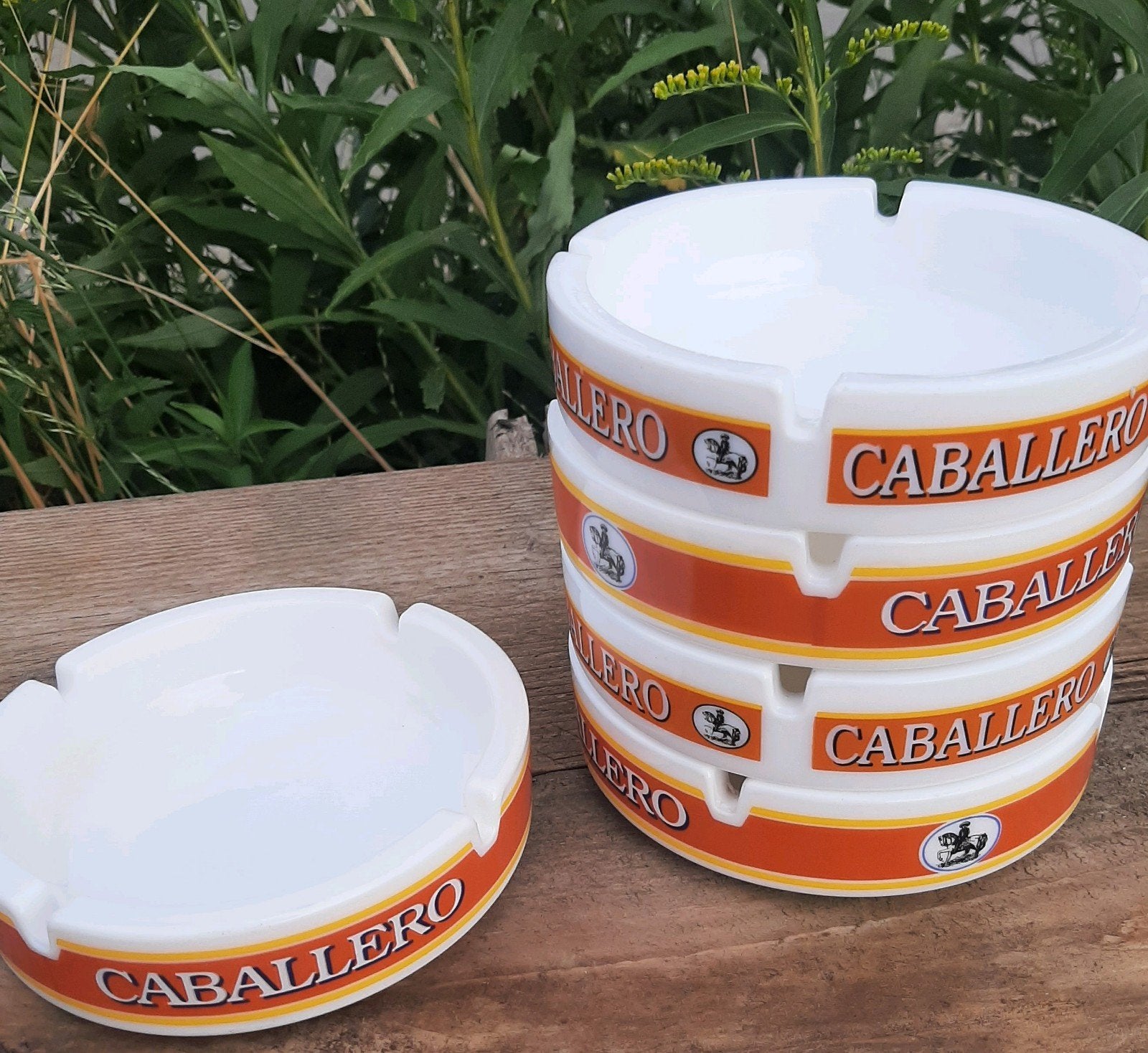 CABALLERO - Vintage Asbakken (Bier / Café / Kroeg), Verzamelen, Ophalen of Verzenden, Zo goed als nieuw, Asbak