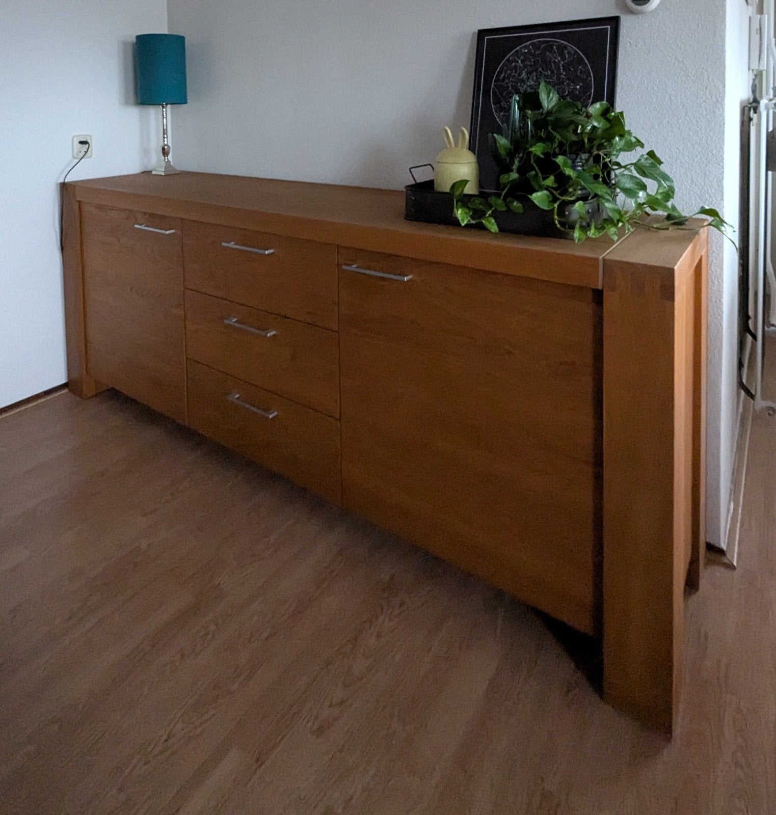 Dressoir, Huis en Inrichting, Ophalen, Met lade(s), Zo goed als nieuw, 200 cm of meer