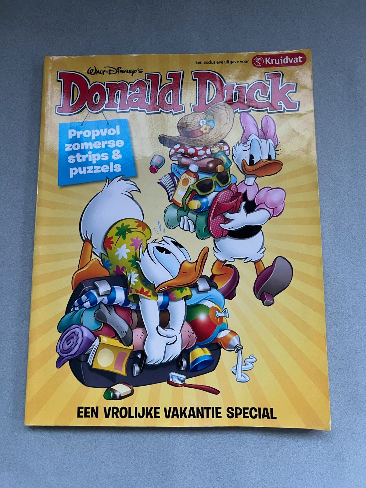 Donald Duck - Een vrolijke Vakantie Special, Eén comic, Ophalen of Verzenden, Gelezen, Europa
