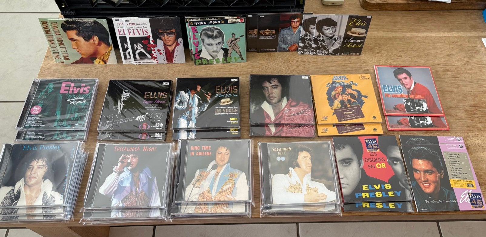 Elvis Presley CD's Diverse albums, Cd's en Dvd's, Cd's | Pop, Bonusmateriaal, Nieuw in verpakking, Album, Verzenden