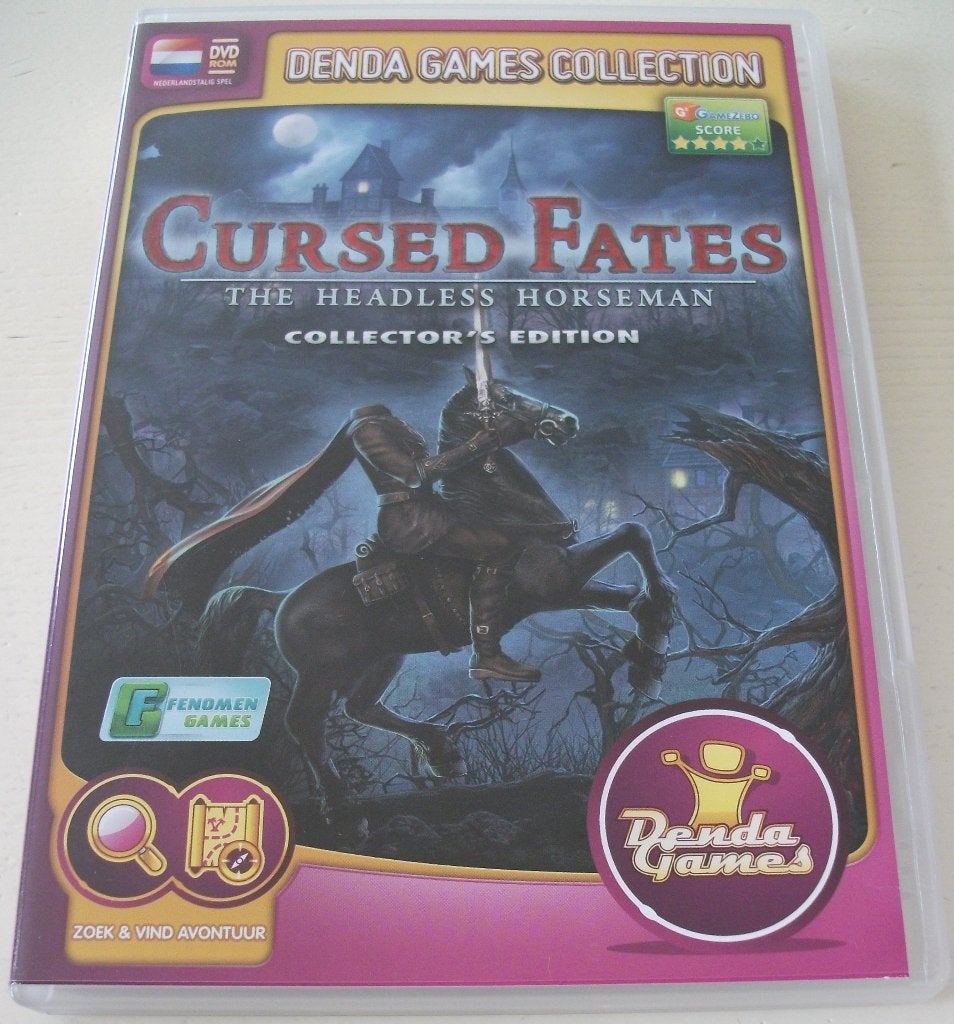 PC Game *** CURSED FATES *** The Headless Horseman, 1 speler, Ophalen of Verzenden, Puzzel en Educatief, Vanaf 7 jaar