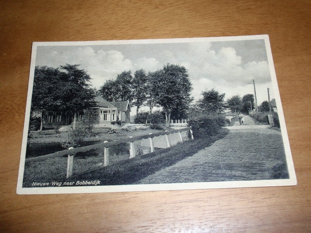 Nieuwe Weg naar Bobbeldijk Bobeldijk, Verzenden, 1920 tot 1940, Gelopen, Noord-Holland