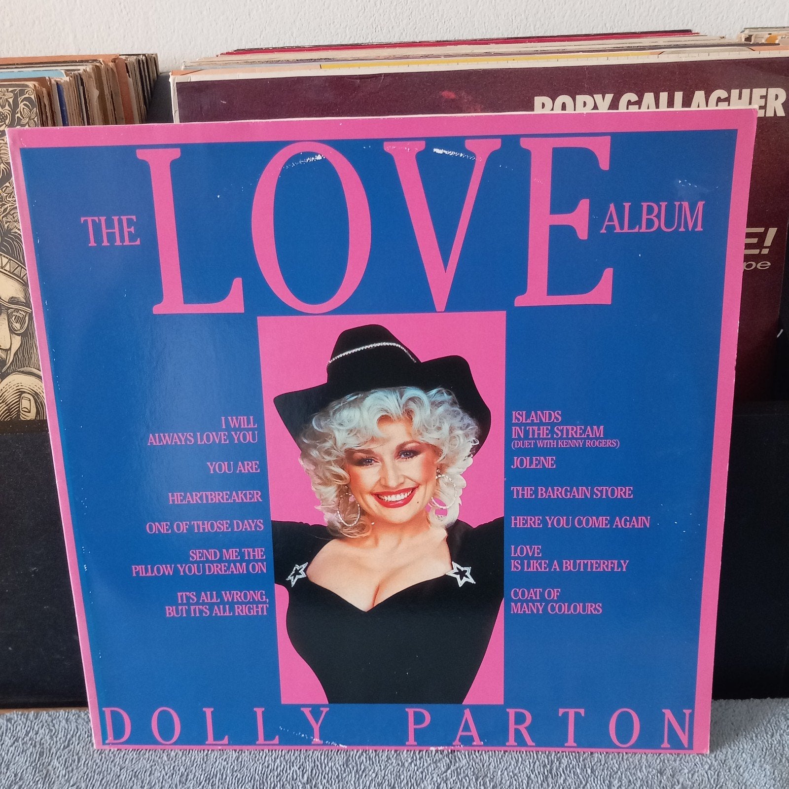 Lp Dolly Parton the love album, Ophalen of Verzenden, 12 inch
