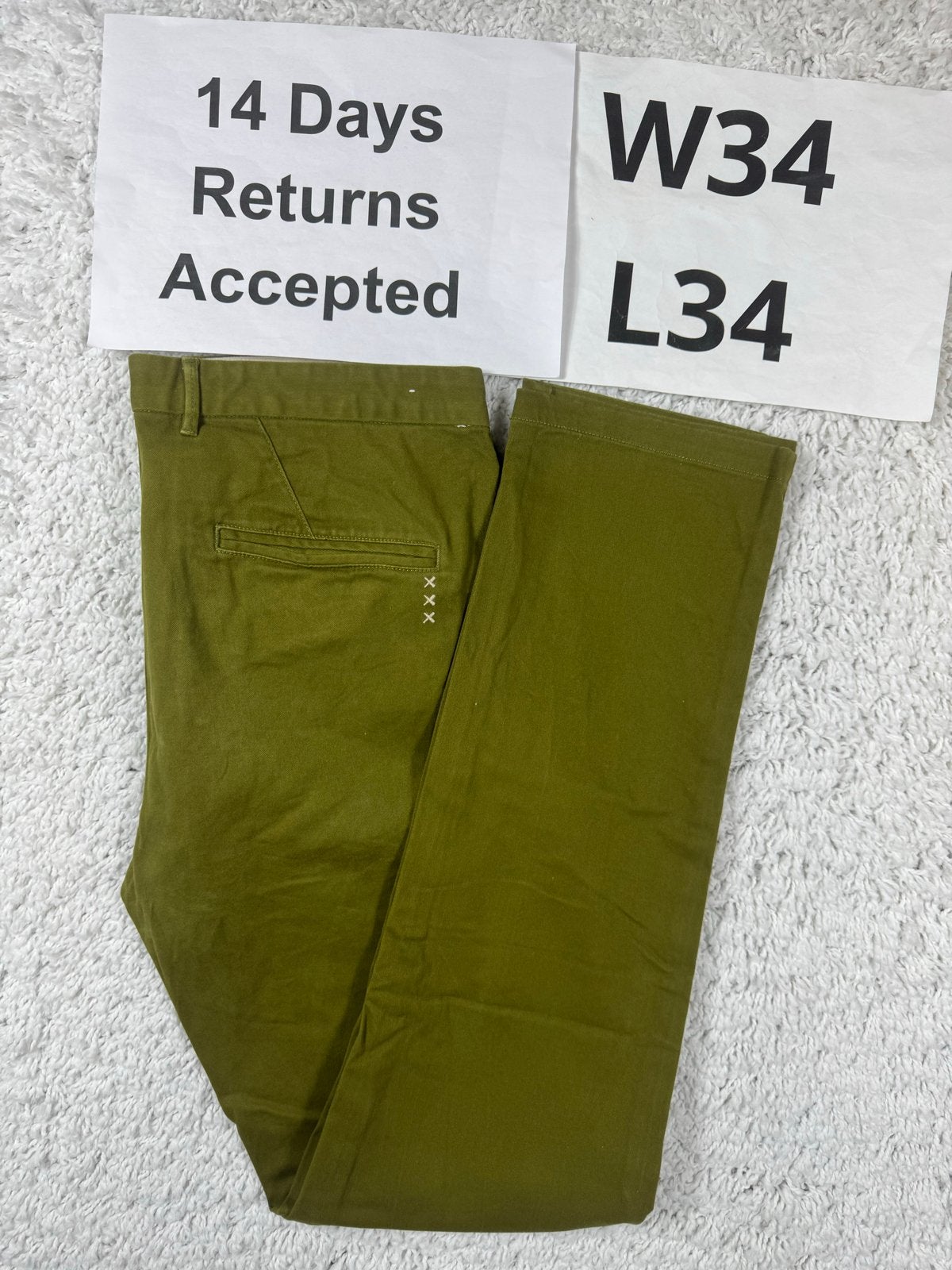 Scotch & Soda Stuart Regular Slim Chino - W34/L34, B, Overige maten, Ophalen of Verzenden, Zo goed als nieuw