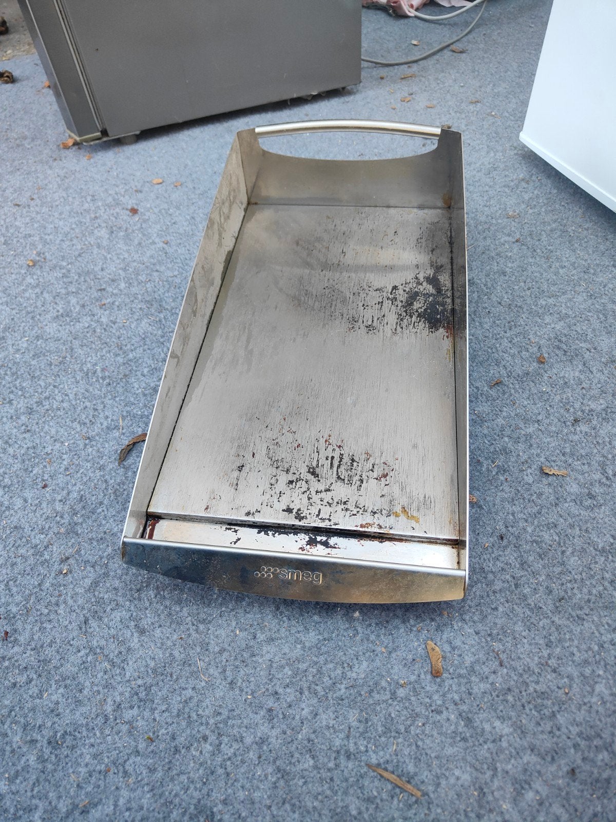 Smeg RVS bakplaat, Ophalen, Gebruikt