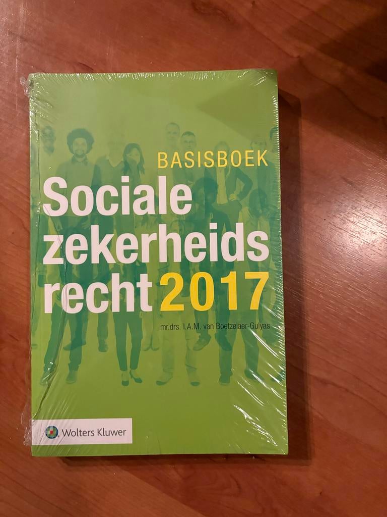 Basisboek Sociale Zekerheidsrecht 2017 - Nieuw in verpakking, Boeken, Verzenden, Gamma, Zo goed als nieuw, HBO