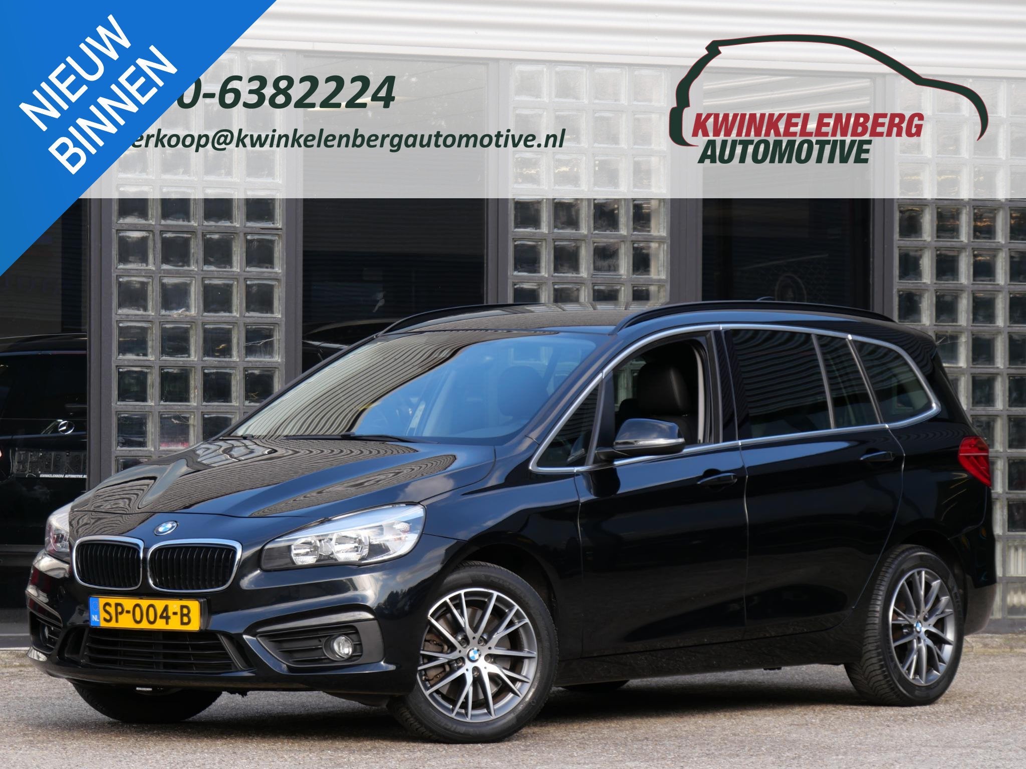 BMW 2-Serie GRAN TOURER 220i 192PK/ 7-PERSOONS/ LEER/ TREKHA, Auto's, 1998 cc, Gebruikt, 2-Serie Gran Tourer, 7 stoelen