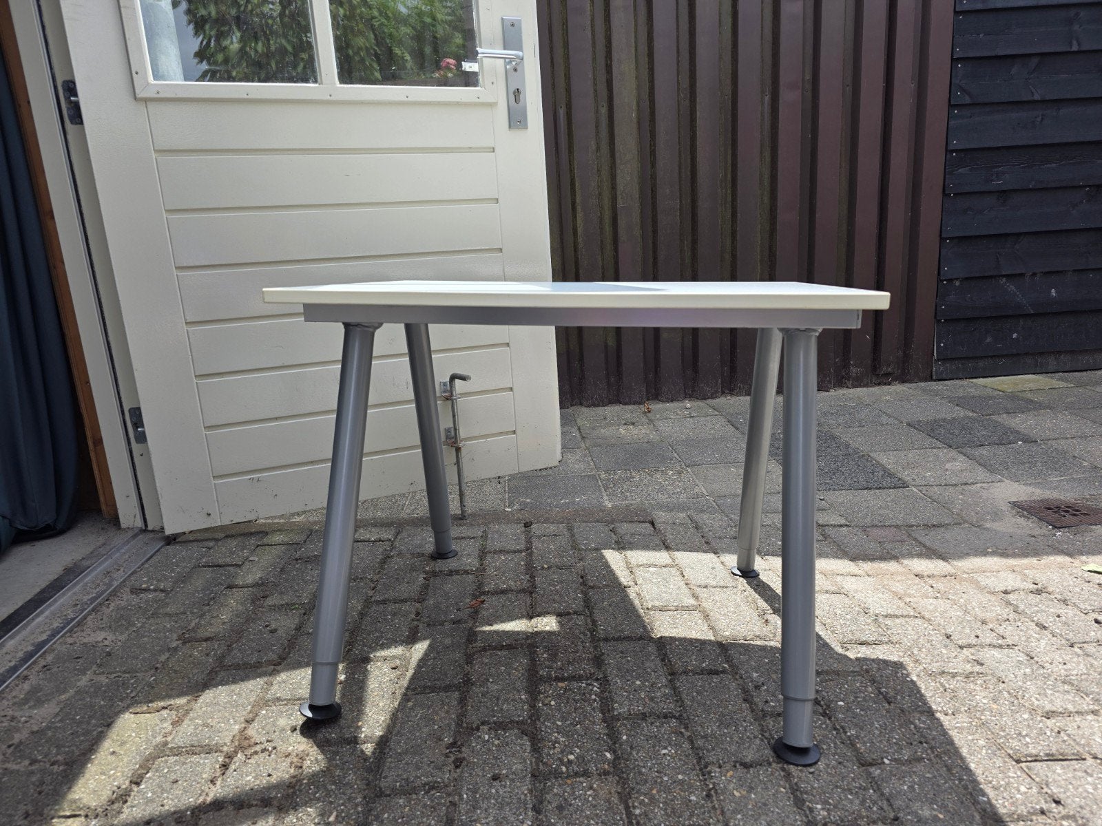 IKEA Galant in hoogte verstelbaar bureau 60x80x90 cm, Huis en Inrichting, Bureaus, Ophalen, In hoogte verstelbaar, Gebruikt