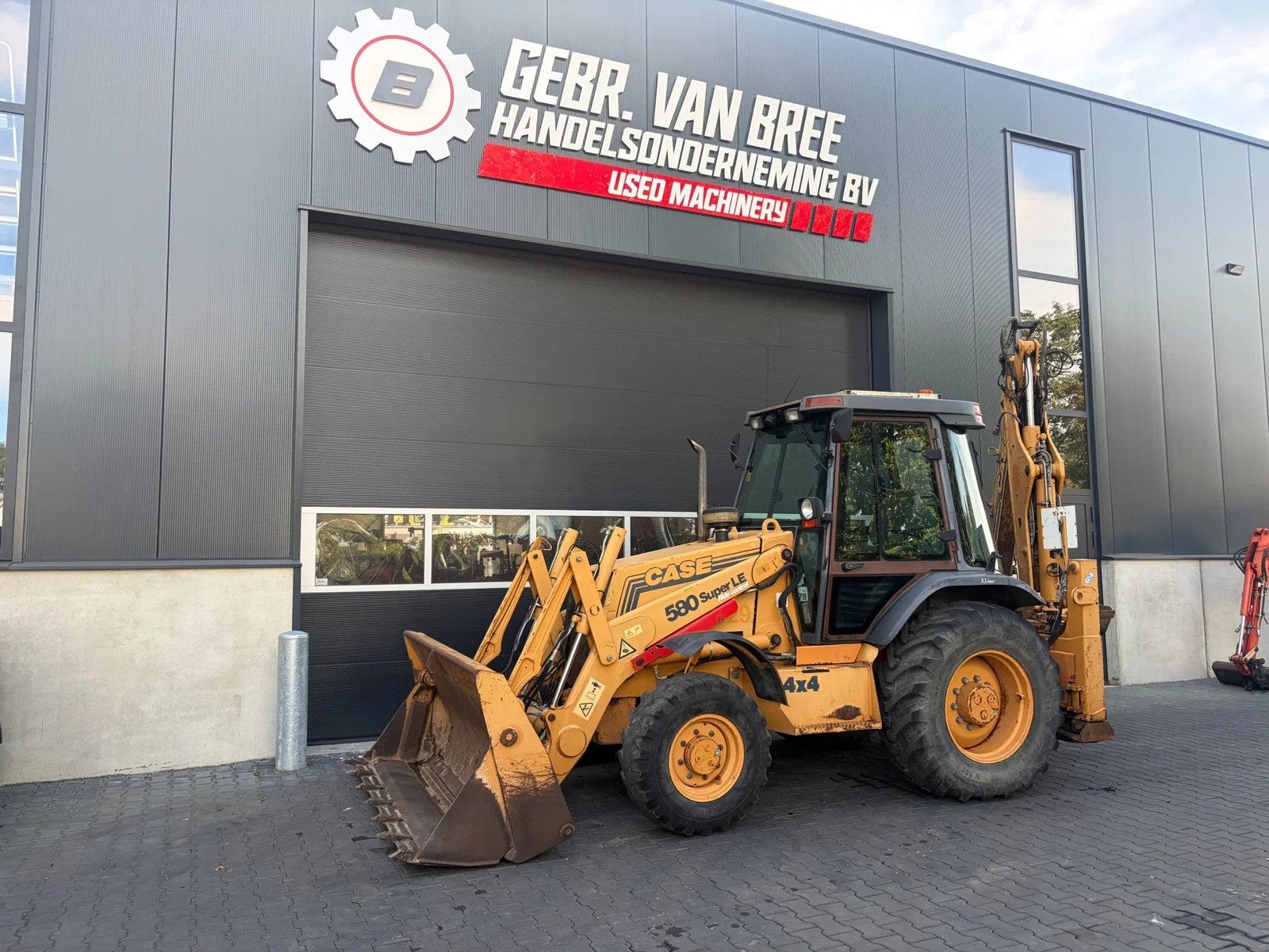 Case 580 Super LE graaflaadcombinatie/laadgraafcombinatie, Graaflaadcombinatie