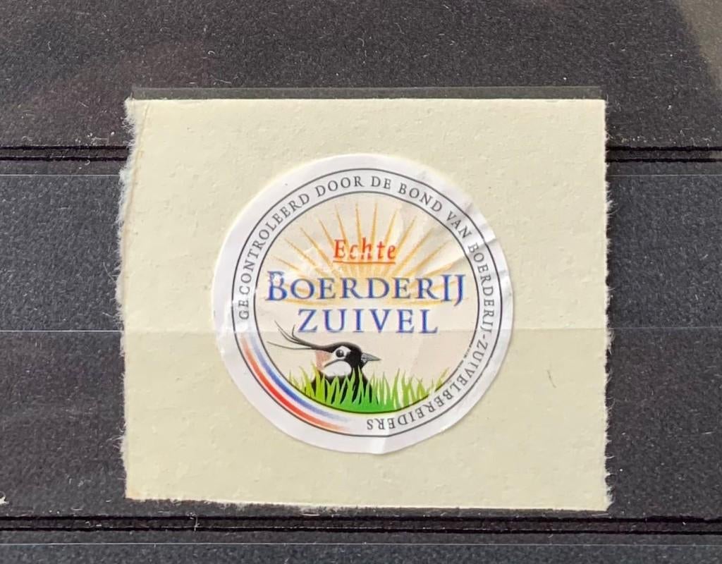Sluitzegel controle Bond v. Boerderij Zuivel, Postzegels en Munten, Postzegels | Nederland, Verzenden, Na 1940, Gestempeld