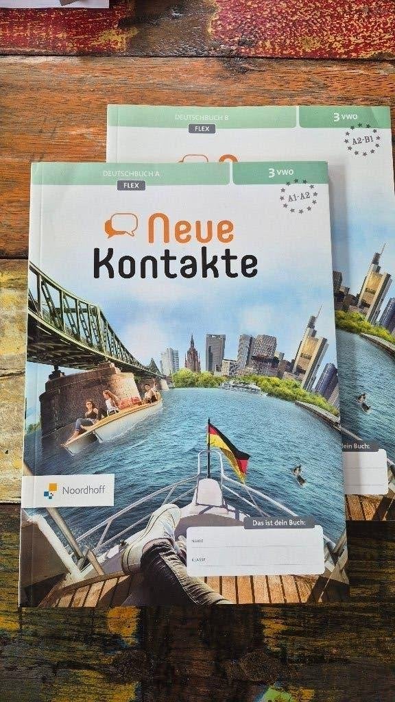 Neue Kontakte 3 VWO A en B, VWO, Duits, Ophalen of Verzenden, Zo goed als nieuw