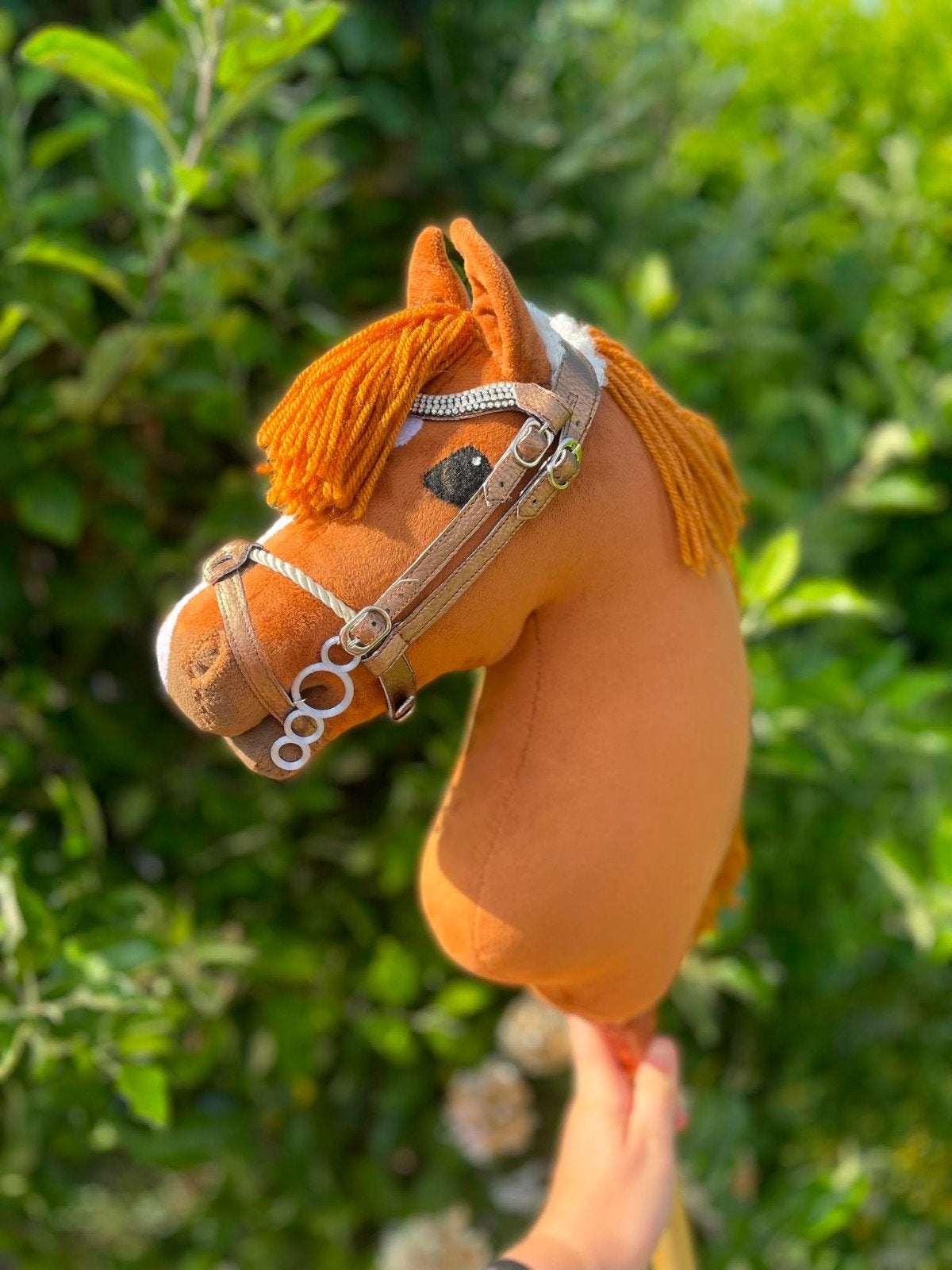 Rope noseband HOOFDSTEL voor hobbyhorse, Hobby en Vrije tijd, Verzenden, Zo goed als nieuw