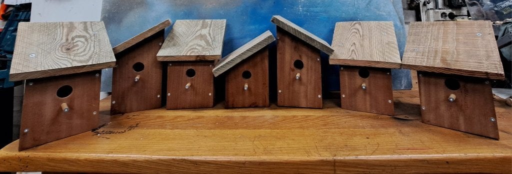 Nestkastjes/ broedkistjes/vogelhuisjes, Ophalen, Nieuw